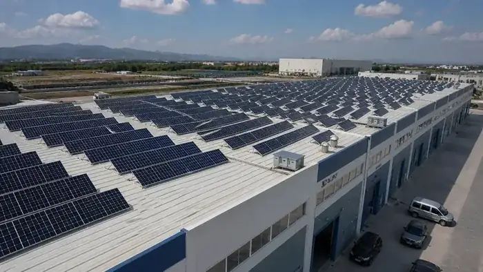 placas solares para naves industriales
